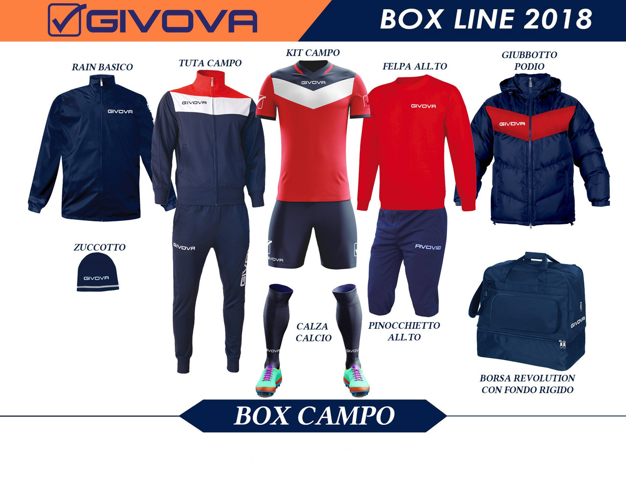 Givova BOX CAMPO 1