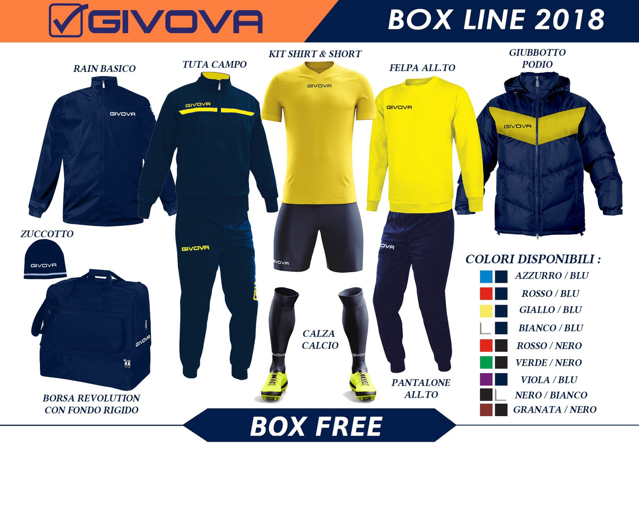 Givova BOX FREE