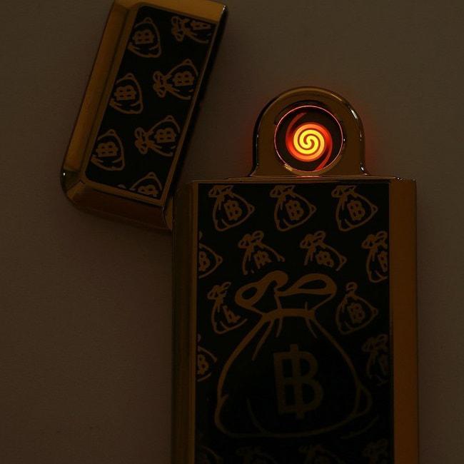 Электронная USB зажигалка «Bitcoin» - фото 3 - id-p81109171