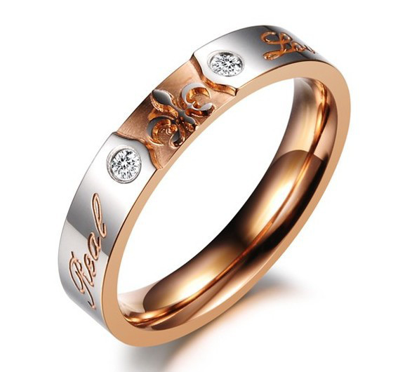 Ленни (женское кольцо с гравировкой "Настоящая любовь")