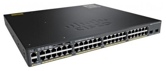 Коммутатор Cisco Catalyst WS-C2960X-48TD-L 48 GigE, 2 x 10G SFP+, Lan Base - фото 1 - id-p81119398