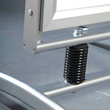 Штендер T-Board рама на пружинах А1 алюминиевой с клик системой двухсторонний, фото 6