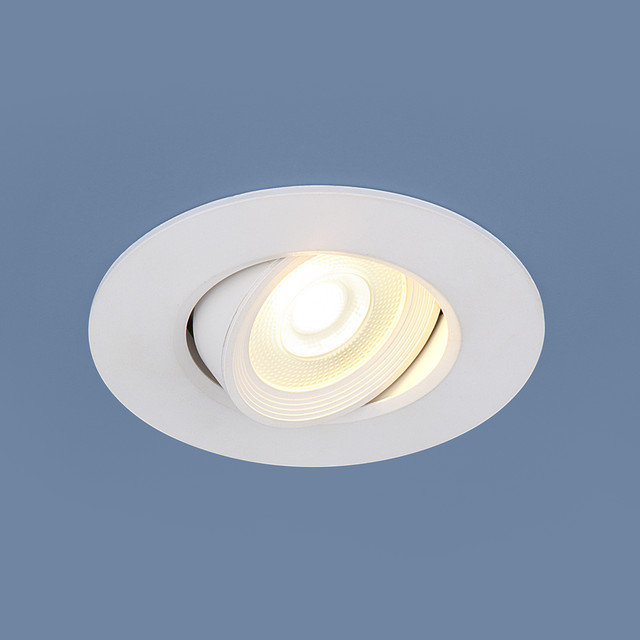9906 LED 6W WH белый Точечный светодиодный светильник
