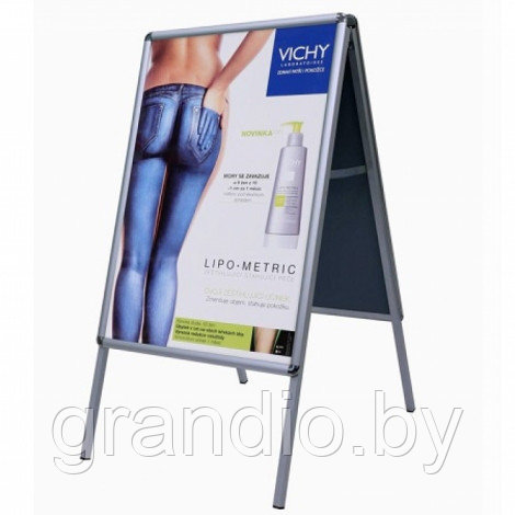 Рекламная стойка для плакатов Pro-Stand А1 двухсторонняя - фото 6 - id-p51150820