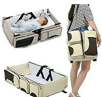 Трансформер сумка кроватка Ganen Baby Travel Bed and Bag