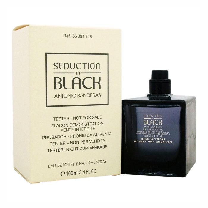 Antonio Banderas Seduction in Black Man edt 100ml TESTER