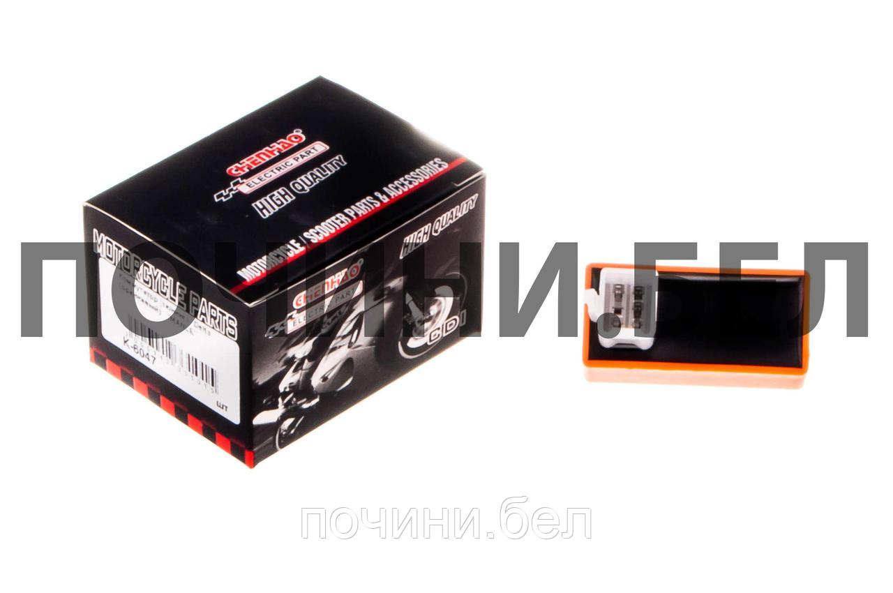 Коммутатор CDI мопеда 4Т Дельта, Альфа, HORS (тюнинг) (оранжевый)   MANLE