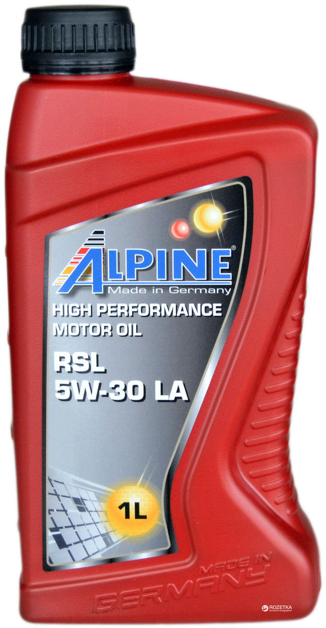 Моторное масло ALPINE 0100301 RSL 5W-30 LA 1л