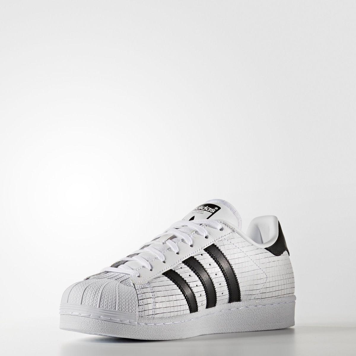 Кроссовки Adidas SUPERSTAR БЕЛЫЕ - фото 7 - id-p75996237