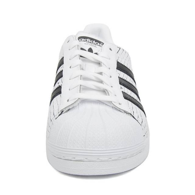 Кроссовки Adidas SUPERSTAR БЕЛЫЕ - фото 8 - id-p75996237