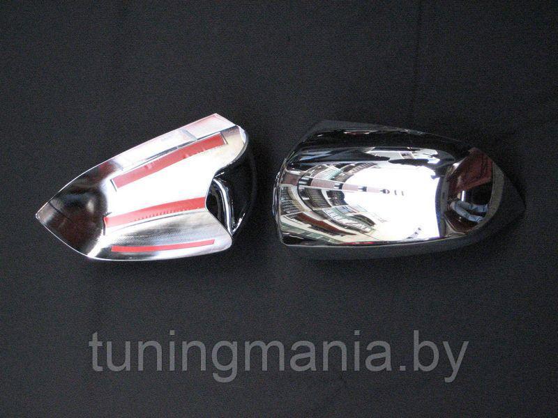 Хромированные накладки на зеркала VW Touran 2003-2010 - фото 2 - id-p81228548
