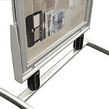 Штендер T-Board рама на пружинах А1 алюминиевой с клик системой двухсторонний, фото 7