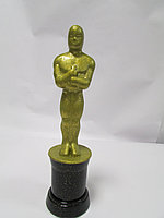 Сувенир статуэтка"Оскар", гипс, 7*25 см