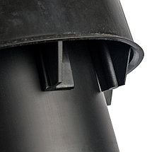 Труба дымохода вертикальная Stout DN60/100 PP, 1 м, м/п, фото 3