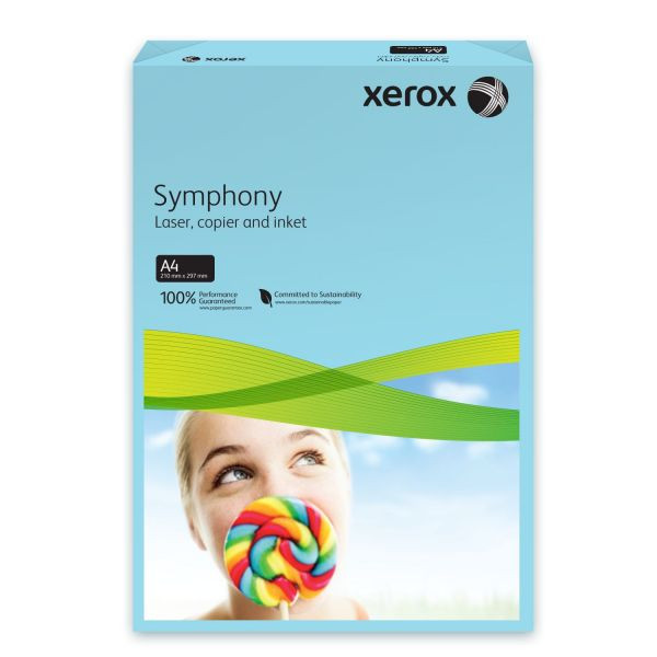 Бумага Xerox Symphony "морская волна" A4, 80г/м2, 500л. - фото 1 - id-p1761018