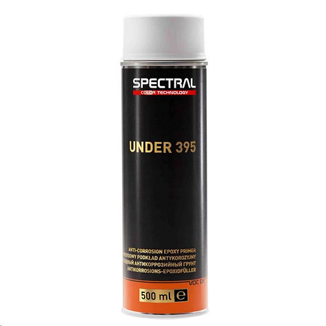 NOVOL 90409 SPECTRAL UNDER 395 Грунт эпоксидный Spray P1 500мл белый, фото 2