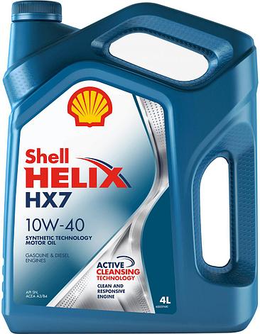 Моторное масло SHELL 550053737 Helix HX7 10W-40 4л, фото 2