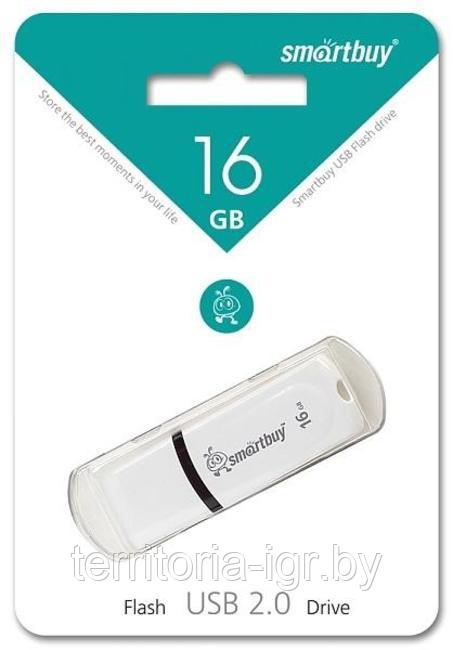 USB-накопитель 16Gb Paean series SB16GBPN-W Smartbuy - фото 1 - id-p81292217