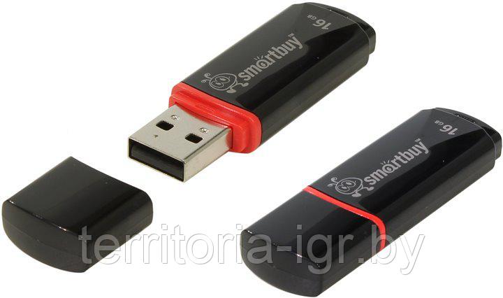 USB-накопитель 16Gb Crown series SB16GBCRW-K Черный Smartbuy - фото 2 - id-p81293722