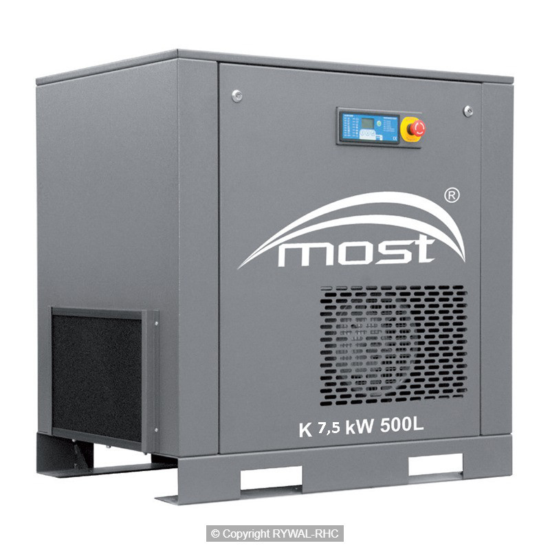 Винтовые компрессоры MOST K 500L 7,5 kW - фото 1 - id-p81295519