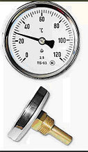 Термометр осевой ТБП 63/50/Т3-(0-120) С-ЗнЦ РБ