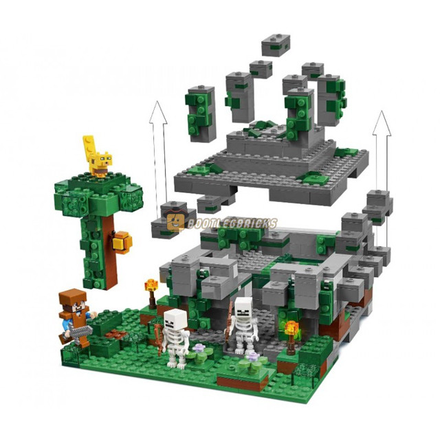 Конструктор Tenma My World ТМ7415 Храм в джунглях (Аналог LEGO Minecraft 21132) 532 детали - фото 5 - id-p81321564