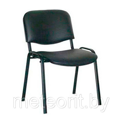 Стул офисный ИЗО (иск.кожа) (посетительские кресла) ножки черные - фото 1 - id-p81339880
