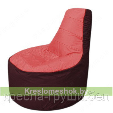 Кресло мешок Трон Т1.1-0201(красный-бордовый), фото 2