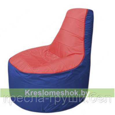 Кресло мешок Трон Т1.1-0214(красный-синий)