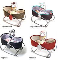 Детский шезлонг-люлька-стульчик Tiny Love Rocker Napper 3-in-1 расцветки в ассортименте