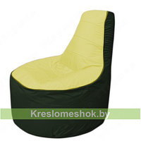 Кресло мешок Трон Т1.1-0609(желтый-темно-зеленый)