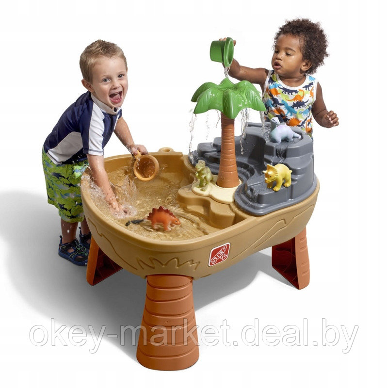 Столик для игр с песком и водой Step2 «Дино» 874500 - фото 2 - id-p81341247