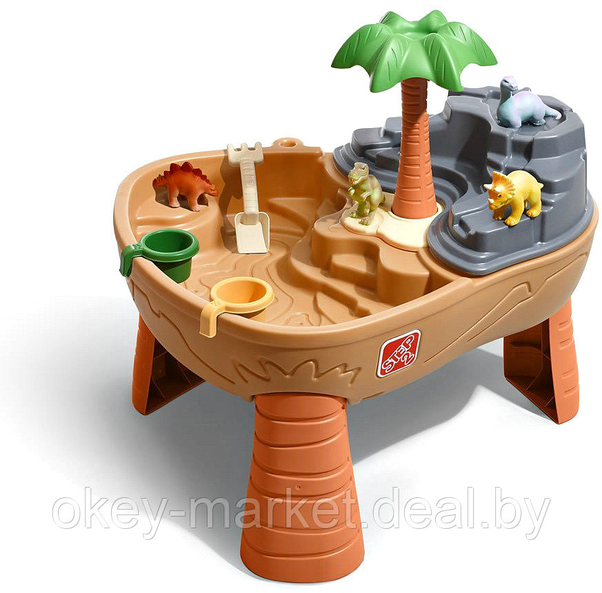Столик для игр с песком и водой Step2 «Дино» 874500 - фото 1 - id-p81341247