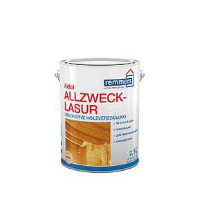 Лазурь (краска цветная) для древесины на водной основе ALLZWECK-LASUR Remmers (5 л)