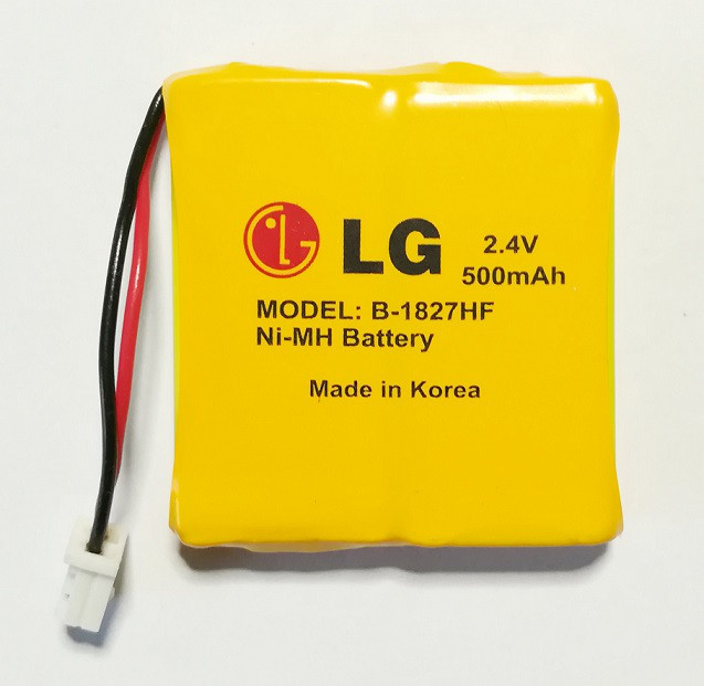 Аккумулятор LG 1827HE ( NIMH 2,4, 500mah )