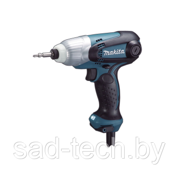 Шуруповерт ударный MAKITA TD 0100 в кор. (230 Вт, патрон внутр. шестигр. 1/4", 100 Нм,)