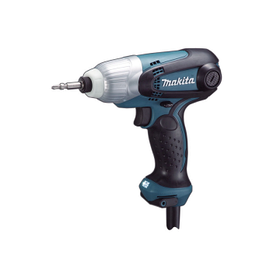 Шуруповерт ударный MAKITA TD 0100 в кор. (230 Вт, патрон внутр. шестигр. 1/4", 100 Нм,)