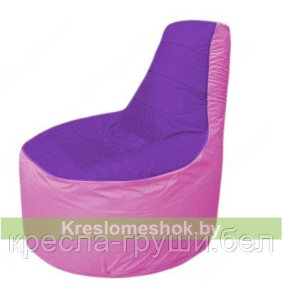 Кресло мешок Трон Т1.1-1803(фиолетовый-розовый) - фото 1 - id-p80722665