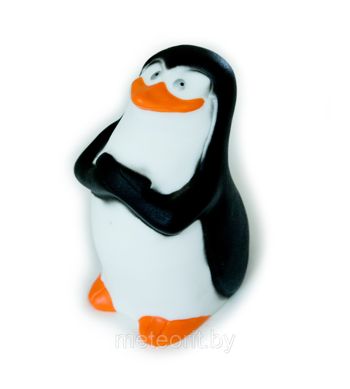 Игрушка резиновая  "Пингвин Шкипер"