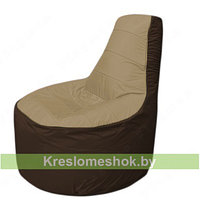 Кресло мешок Трон Т1.1-2119(темно-бежевый-коричневый)