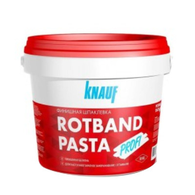 Шпатлевка готовая к применению Knauf Rotband Pasta Profi (5 кг.) - фото 1 - id-p81387990