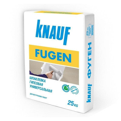 Шпатлевка гипсовая Knauf Fugen (25 кг.), фото 2
