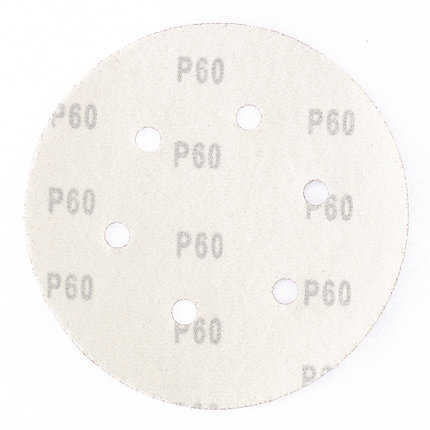 Круг абразивный на ворсовой подложке под "липучку", перфорированный, P 600, 150 мм, 5 шт. MATRIX, фото 2