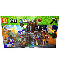 Конструктор Lele My World 33099 Работы на руднике (аналог LEGO Minecraft) 672 детали