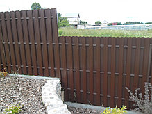 Забор из евроштакетника (двух-сторонний), фото 2