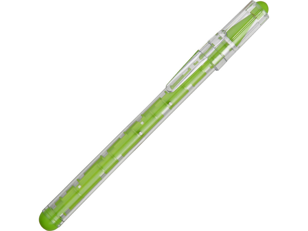 Ручка шариковая Лабиринт, зеленое яблоко - фото 1 - id-p81396602
