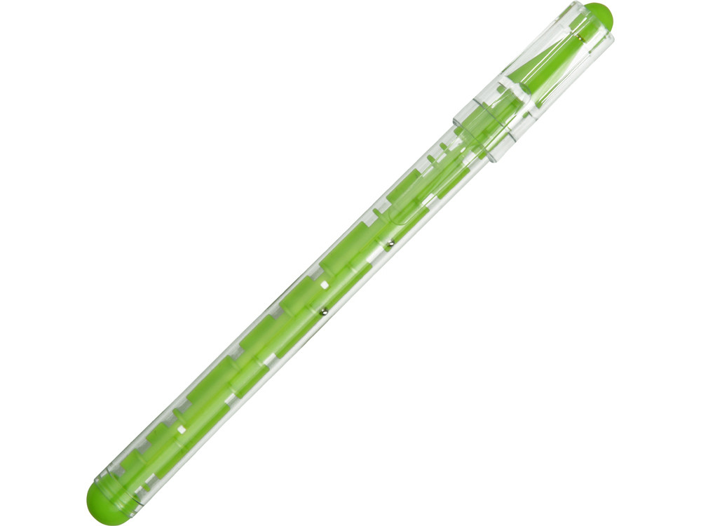Ручка шариковая Лабиринт, зеленое яблоко - фото 3 - id-p81396602