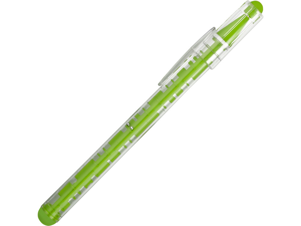 Ручка шариковая Лабиринт, зеленое яблоко - фото 4 - id-p81396602