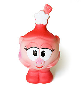 Игрушка резиновая "Хрюшка-шарик"