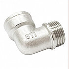 Угольник 1/2" ВН-НАР никелированный STI